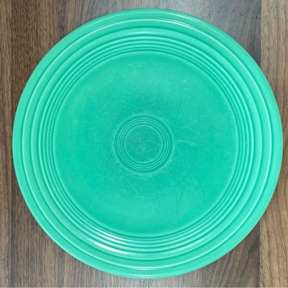 Fiestaware 7.25” Salad Plate in Retired Green - Picture 1 of 4